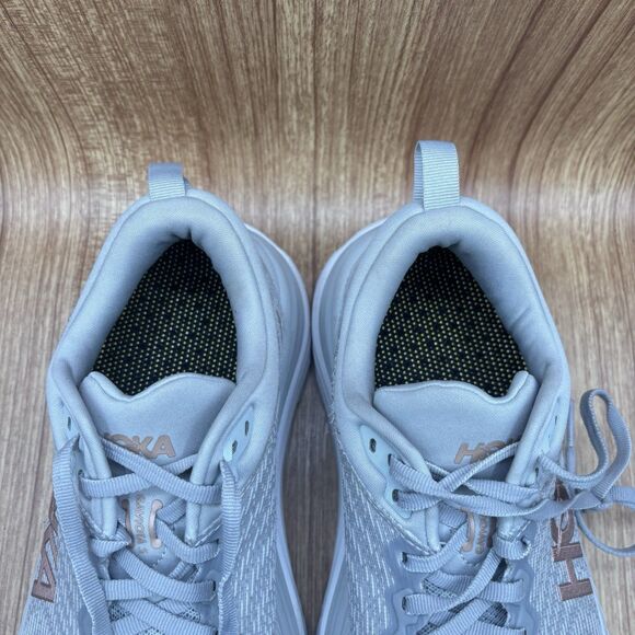 Hoka One One HOKA Gaviota 5 Harbor Mist Rose Gold Womens Size 8.5 D Wide READ - Picture 7 of 8